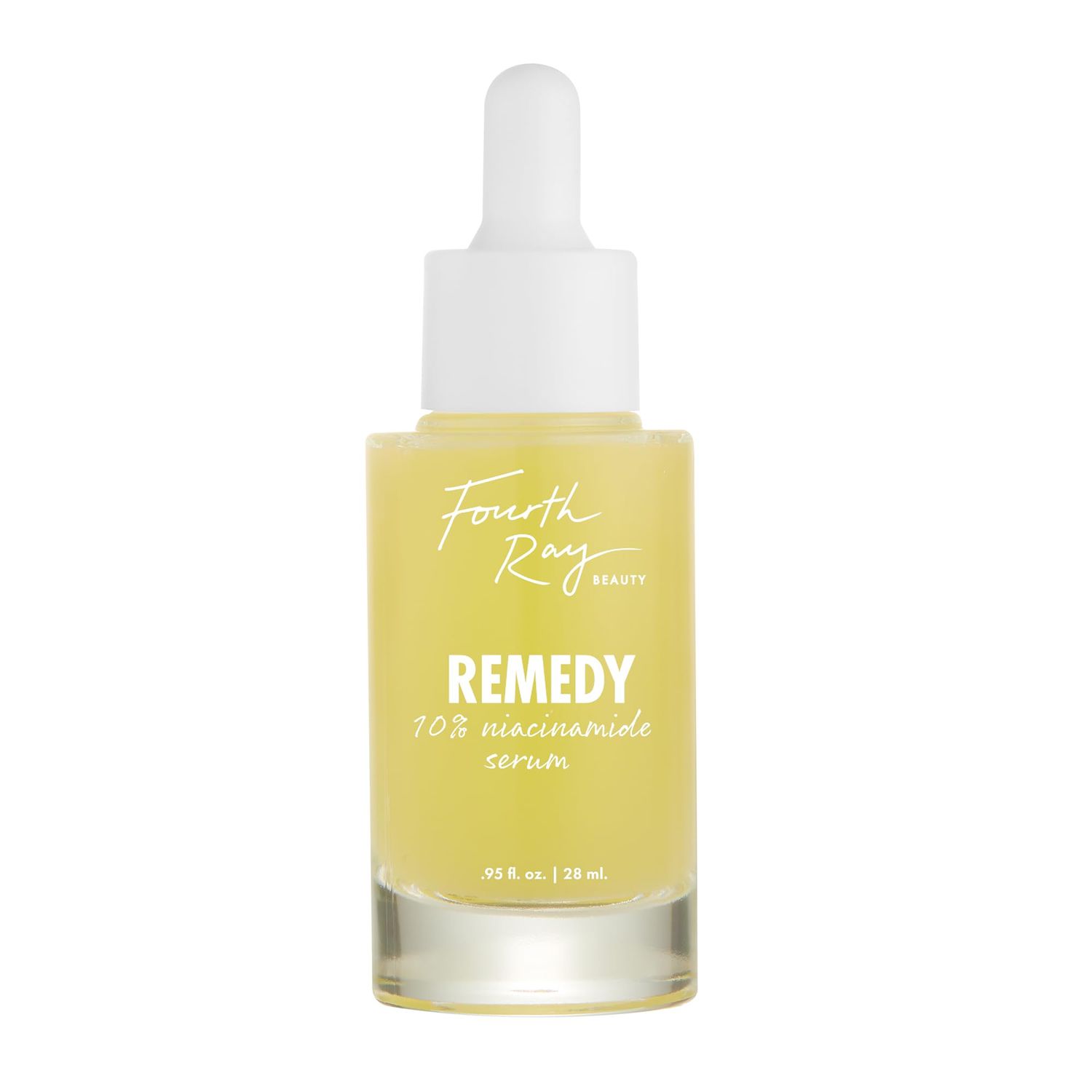 ColourPop Fourth Ray Beauty Remedy Niacinamide Serum - Pore-Refining Facial Serum Infused with Hyaluronic Acid &amp; Calendula Flower to Hydrate &amp; Condition Skin (.95 fl oz)
