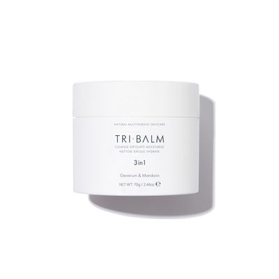 FORMULAE PRESCOTT | Tri-Balm Stick 3 in 1 Facial Balm | Facial Cleanser, Facial Exfoliant, &amp; Facial Moisturizer 3 in 1 Face Care Balm Jar| All Natural Skin Care (70g | 2.46 Oz)