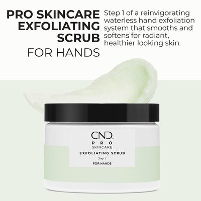 CND Pro Skincare Exfoliating Scrub &amp; Hydrating Lotion for Hands, Exfoliate Skin for Soft and Healthy Hands