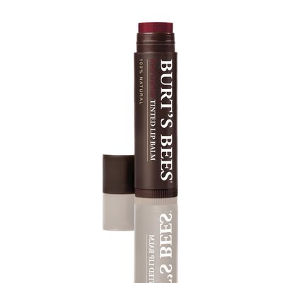 Burt&#39;s Bees 100% Natural Tinted Lip Balm, Red Dahlia with Shea Butter &amp; Botanical Waxes - 1 Tube