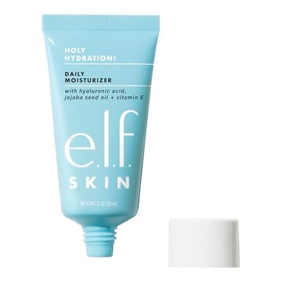 e.l.f. SKIN Holy Hydration! Moisturizer Mini, Ultra-Hydrating Formula, Infused with Aloe, Jojoba Oil &amp; Shea Butter, Vegan &amp; Cruelty-Free