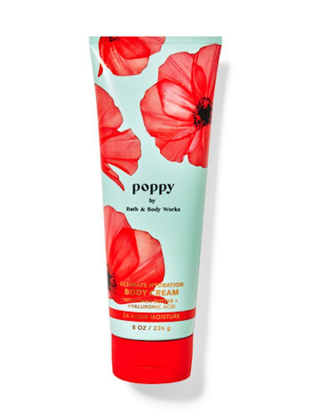 Bath &amp; Body Works Poppy Ultimate Hydration Body Cream Gift Set For Women, 8 Fl Oz (Poppy)