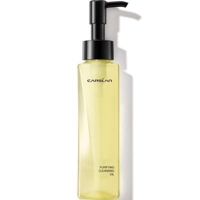 CARSLAN Purifying Cleansing Oil, Gentle Oil Cleanser with Olea Europaea and Vitamin E for Face, Lightweight Makeup Removing Cleansing Oil, 4.06 fl oz / 120ml