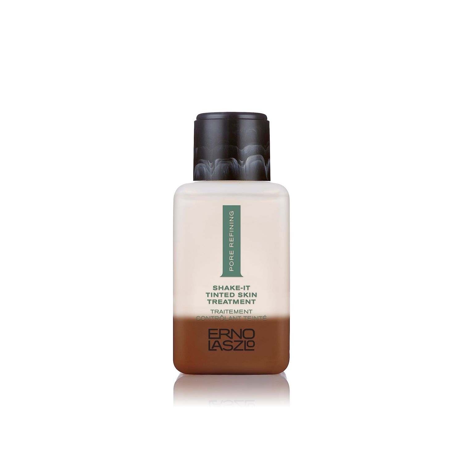 Erno Laszlo Shake-It Tinted Skincare Treatment, Deep Face Tint for Deeper Complexions, Beautiful Skin Tone, Controls Oil, Natural Matte Finish (3 Fl Oz)