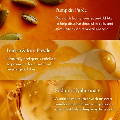 Bliss Pumpkin Enzyme Face Mask | Pumpkin Powerhouse Resurfacing & Exfoliating Mask | Vitamins, Minerals & Antioxidants for Brightness | Clean | Paraben Free | Cruelty-Free | Vegan (1.7 Oz)