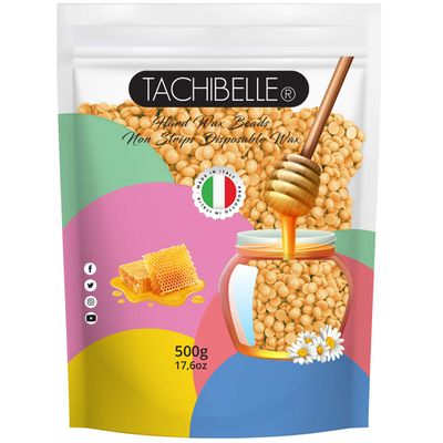 Easy to Use Hard Wax Beans,Hair Removal Full Body Brazilian Bikini Beads Waxing for Sensitive Skin Face Bikini Legs Eyebrow Passionfruit 500g/1.1 lb Made In Italy (Mango)