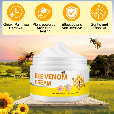 Bee Venom Cream, Bee Venom Skin Treatment Cream, Bee Venom Cream for Removing and Repair, for All Parts of The Body 100g / 3.52 oz