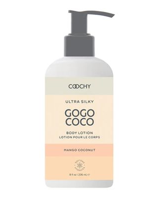 Coochy Ultra Silky Body Lotion | Post Shaving Cream | Skin Care After Shave Moisturizer | Prevents Bumps, Ingrowns, Razor Burn | Mango Coconut, 8 oz