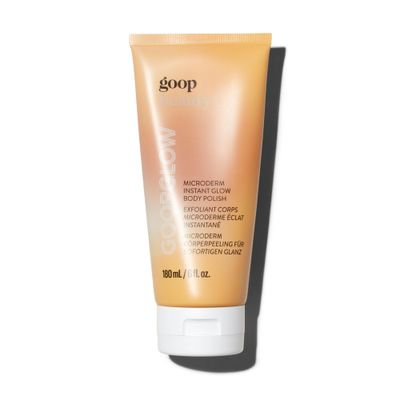 goop Beauty Microderm Body Polish | Exfoliating Body Scrub &amp; Foaming Cleanser for Glowing Skin | Exfoliating Salts and Kakadu Plum Seed Oil for Skin Hydration | Inspired by Microdermabrasion | 6 fl oz