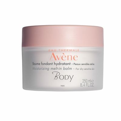 Eau Thermale Avne Moisturizing Melt-in Balm, Shea Oil Body Butter, Non-Greasy, Non-Sticky, Quick Absorbing, 8.4 oz.
