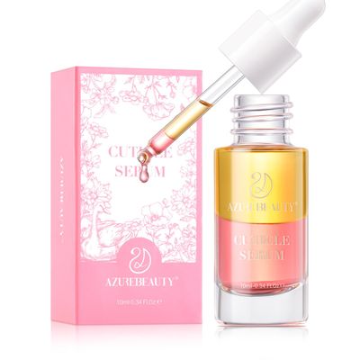 AZUREBEAUTY Cuticle Oil for Nails Ultimate Hydration Nail Care Natural Essential Oil Extract, Jojoba Oil, Vitamin E, B7, Moisturizing and Conditioning, Brightening Skin, Remedy for Damaged Cuticle