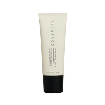 COVER FX Invisible Primer SPF 30-1 Fl Oz - Broad Spectrum Sunscreen for Face - Blurs Pores and Fine Lines - No White Cast - All Skin Tones and Skin Types