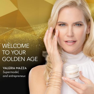 Cicatricure Gold Lift Night Cream, Anti Aging Facial Moisturizer, Hydrating Skin Care with Gold, Calcium &amp; Silicon to Lift and Tighten Face Contour Overnight, 1.7 Ounce