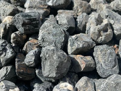 GAF TREASURES Wholesale Raw Black Tourmaline Crystals, Natural Black Tourmaline Stone, Black Tourmaline Rough, Healing Crystals (Black Tourmaline, 0.25 Pound)