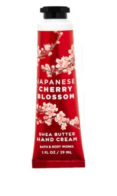 Bath &amp; Body Works Shea Butter Hand Cream Japanese Cherry Blossom 1 oz