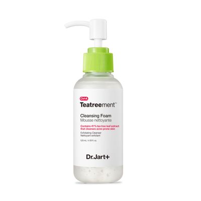 Dr.Jart+ Teatreement Cleansing Foam Face Wash for Oily Skin | Korean Skin Care, 4.05 Fl Oz