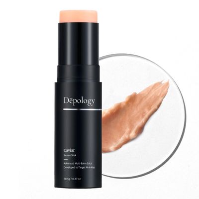 depology Caviar Multi Balm Stick, Hydrating Serum Stick for Refined Wrinkle Appearance, Luxurious Facial Balm to Hydrate and Diminish Signs of Aging, Korean Beauty &amp; Personal Care