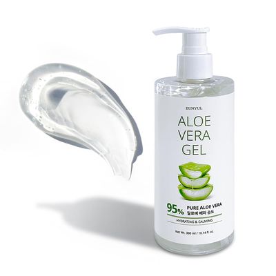 EUNYUL Aloe Vera Soothing Gel 95% 10. 14 fl. oz. / 300ml Korean Skincare Body Care, After Sunburn