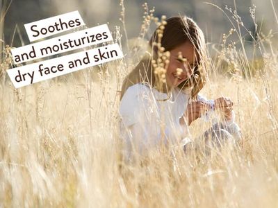 Babo Botanicals Moisturizing Oat &amp; Calendula Miracle Face Cream - Shea Butter - For Dry or Sensitive Skin - For all ages - Vegan