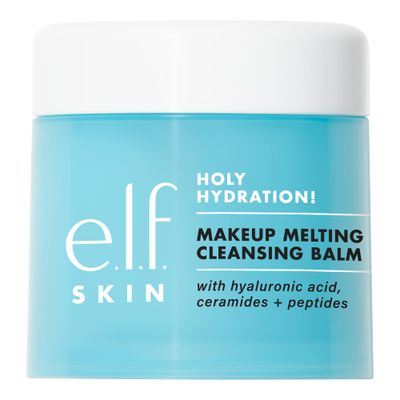 e.l.f. SKIN Holy Hydration! Makeup Melting Cleansing Balm JUMBO, Face Cleanser &amp; Makeup Remover, Infused with Hyaluronic Acid to Hydrate Skin, 3.5 Oz