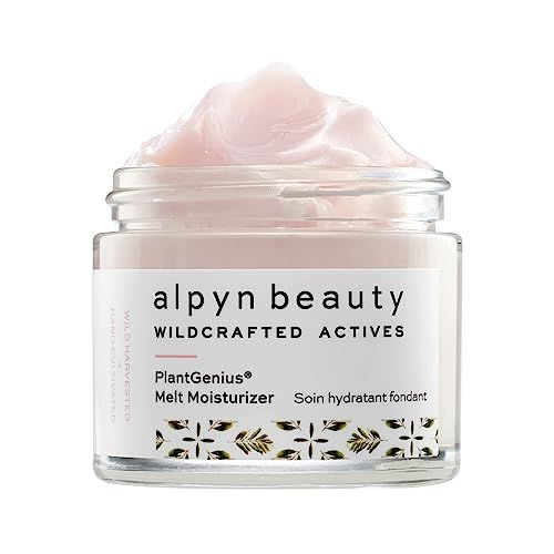 Alpyn PlantGenius Melt Moisturizer | Weightless Rich Cream Targeting Dry, Dehydrated Skin with Lasting Hydration and a Velvety, Makeup-Ready Finish | 1.7 oz / 50 ml