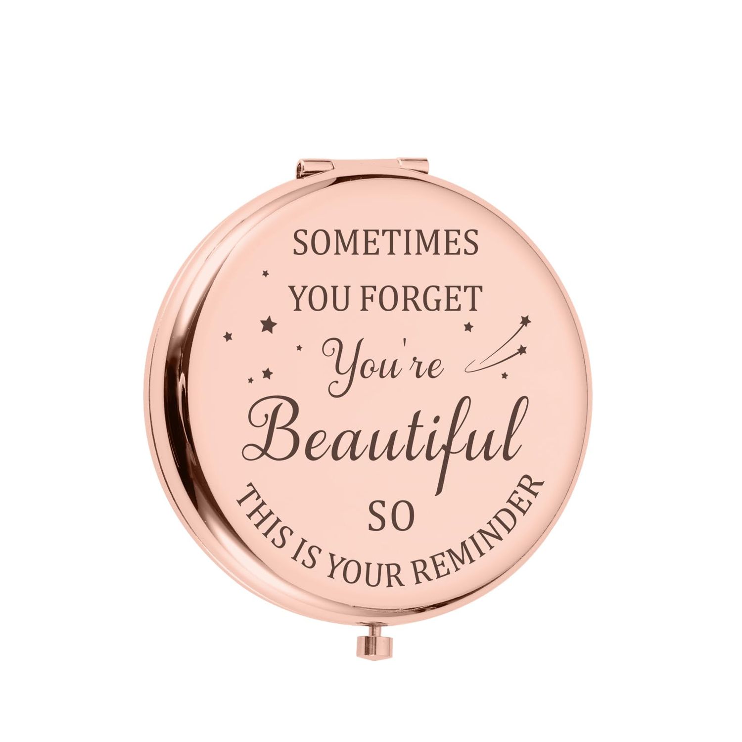 Easter Basket Stuffers for Women Her Makeup Compact Mirror Inspirational Birthday Gifts Ideas for Teen Girls Daughter Female Friends Wife Mom Girlfriend Bff Sister Bestie Christmas Stocking Stuffers
