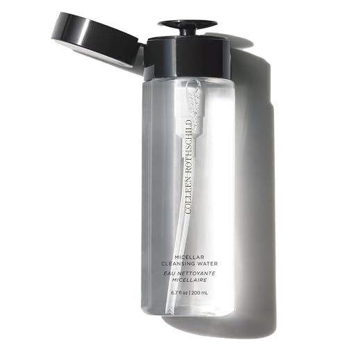 COLLEEN ROTHSCHILD Micellar Cleansing Water | Makeup Remover | Cleanser | Gently Purifies, Nourishes &amp; Revitalizes Skin (6.7 fl oz)