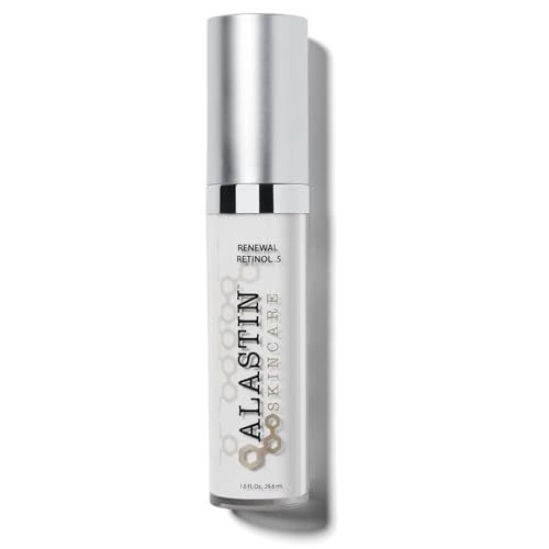ALASTIN Skincare Skin Renewal Retinol Face Serum (.5 Strength, 1.0 oz) | Anti-Aging, Diminishes Fine Lines &amp; Wrinkles | Repair Skin Texture &amp; Tone
