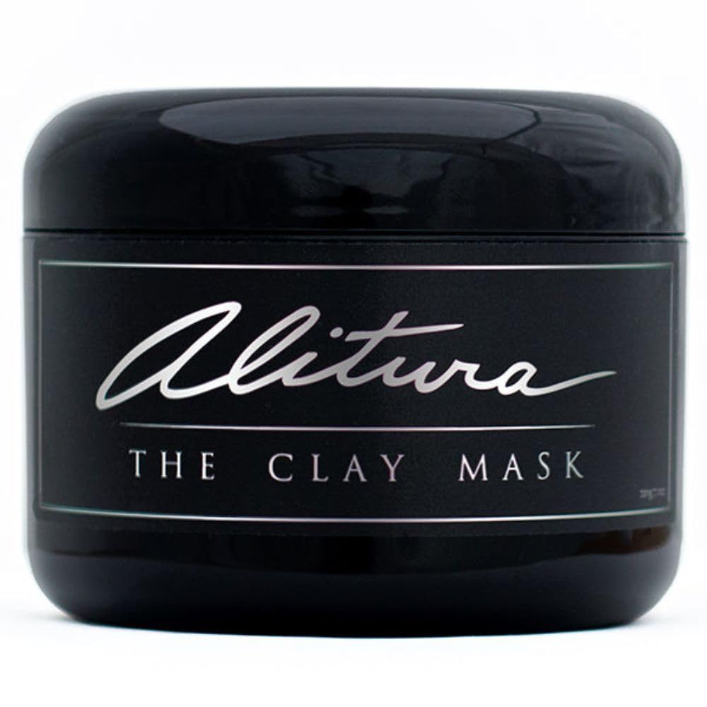 Alitura Clay Face Mask Skin Care - Facial Mask to Exfoliate, Cleanse &amp; Moisturize - Cruelty-Free Clay Mask w/Vitamin C &amp; Pearl Powder - Hydrating Face Masks for All Skin Types (7.1 oz)