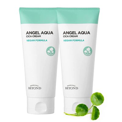 BEYOND Korean Cica Cream Moisturizer Gift set (2 PACK) - Mild Soothing Moisturizer, Wild Chervil Extract, Niacinamide - Hydration &amp; Light Cream