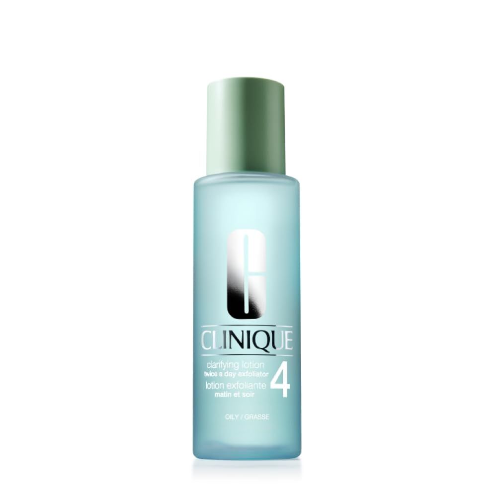 Clinique 3-Step Clarifying Lotion Face Exfoliator For Oily Skin Types, 6.7 Fl Oz