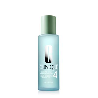 Clinique 3-Step Clarifying Lotion Face Exfoliator For Oily Skin Types, 6.7 Fl Oz