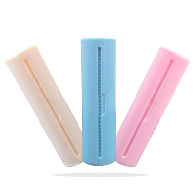 (Set of 3) Mini Paper Soap Sheets for Travel, Disposable Scented Hand Washing Soap, Cuttable Dissolving Pocket Sheet Rolls Indoor and Outdoor, Blue, Pink, Light Beige, 3 Count (Pack 1)