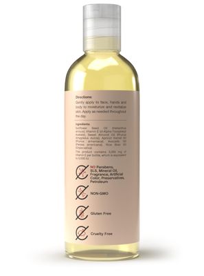 Coera Vitamin E Oil | 5,000 IU | 4 fl oz | Moisturizing &amp; Nourishing Skin Oil for Face, Hands, and Body | Free of Parabens, SLS, &amp; Fragrances