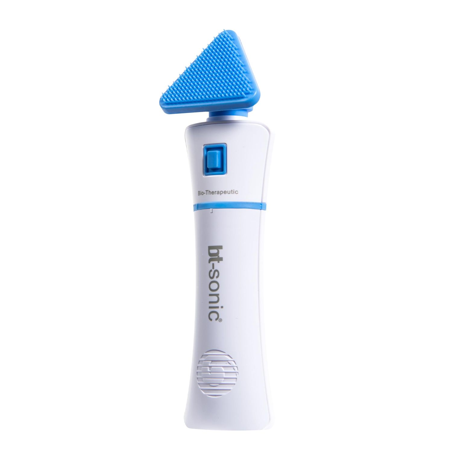Bio-Therapeutic bt-Sonic Facial Cleansing Brush, Ultrasonic Handheld Silicone Face Cleanser, Exceptional Quality Water Resistant Face Exfoliator