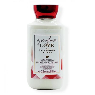 Bath and Body Works Gingham Love Super Smooth Body Lotion Sets Gift For Women 8 Oz (Gingham Love)