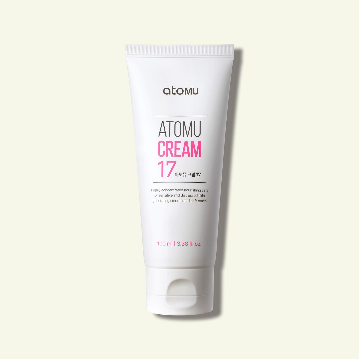 ATOMU Facial Moisturizing Cream 17 Ultimate Moisture - Hydrating Face Moisturizer for 24hrs with Advanced Hyaluronic Acid 3.4 fl oz