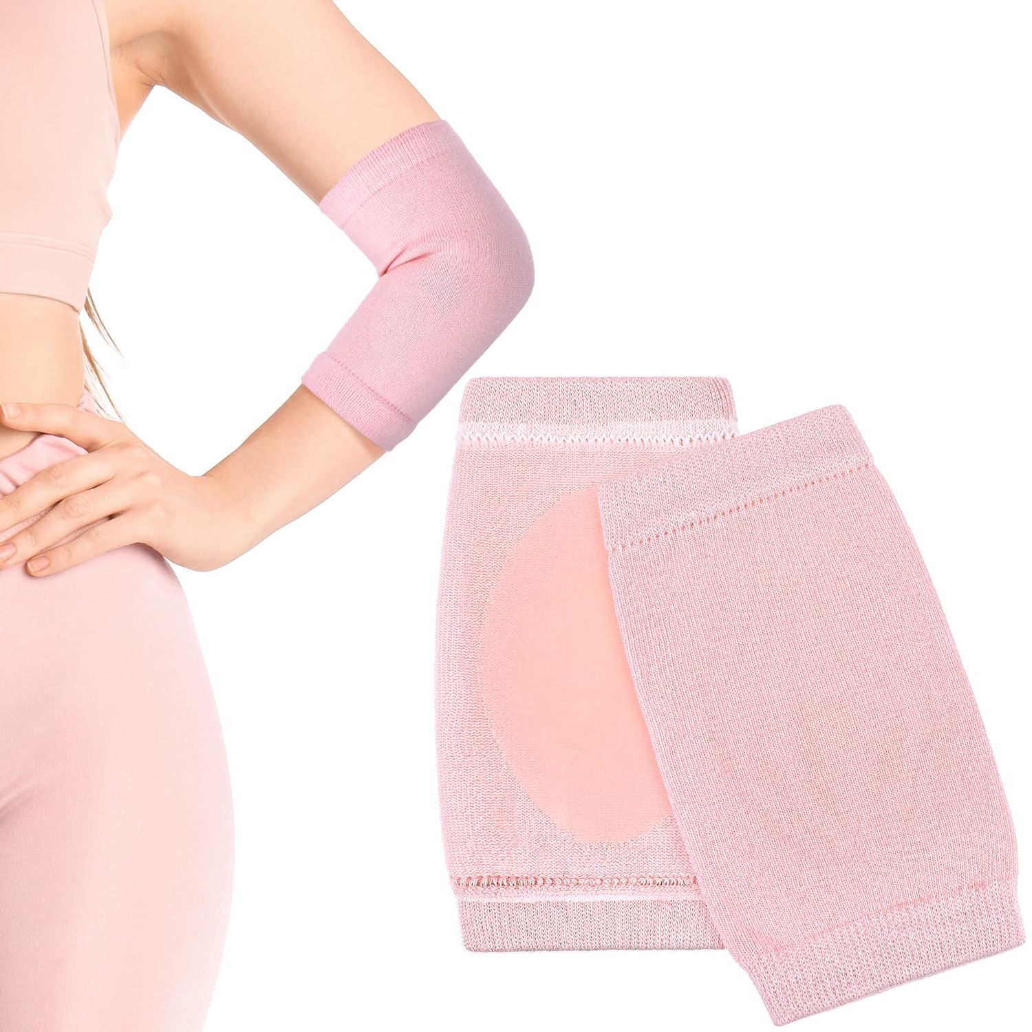 cobee Moisturizing Elbow Protector Sleeves for Women, Spa Lotion Elbow Protection Protectors Moisturizing Dry Cracked Skin Care