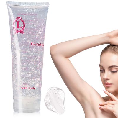 Cooling Gel for Hair Removal,Facial Gel Clear Coupling and Cooling Gel Use with Laser Hair Removal Device and Facial Body Skin Care Machine for Women &amp; Men