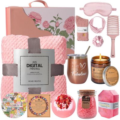 Contid Get Well Gifts for Women,14 Pcs Self Care Package Get Well Soon Gift Baskets for Women After Surgery Care Package Get Well Gift Basket for Sick Friends,Sympathy Gifts Care Package for Women