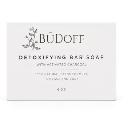 Activated Charcoal Bar Soap For Acne, Eczema, Psoriasis, Dry, Itchy, Sensitive Skin All Natural Detox Formula Shea, Cocoa, and Mango Butter Men, Women, Teens, Kids Face and Body 6 Oz Bar Soap
