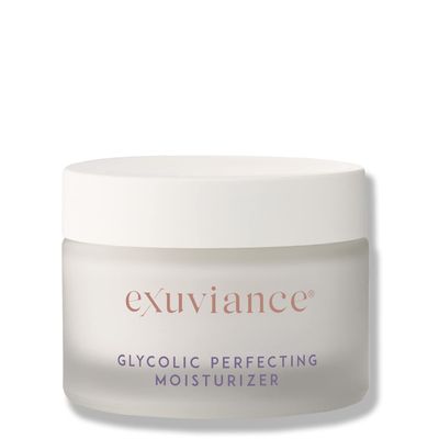 EXUVIANCE Glycolic Perfecting Moisturizer Nighttime Brightening &amp; Resurfacing Antiaging Moisturizer, Non-Comedogenic, Oil-Free, 45 g.