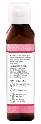 Aura Cacia Body Oil, Comforting Geranium, 4 Fluid Ounce