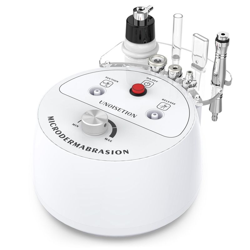 Diamond Microdermabrasion Machine, UNOISETION 3 in 1 Dermabrasion Facial Machine for Exfoliation &amp; Blackhead Removal, Home Use Facial Skin Care Device