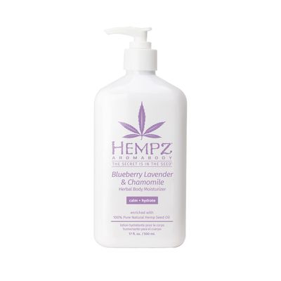 Blueberry Lavender &amp; Chamomile Herbal Body Moisturizer, 17oz