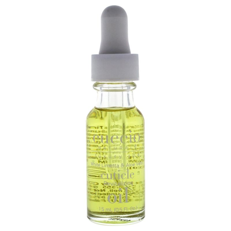 Cuccio Naturale Revitalizing Cuticle Oil - Hydrating Oil For Overnight Cuticle Repair - Remedy Damaged Skin And Thin Nails - Paraben And Cruelty-Free Formula - White Limetta And Aloe Vera - 0.5 Oz