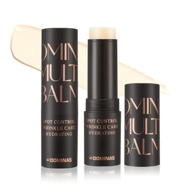 DOMINAS Korean Multi Balms Stick (Pack of 2/0.24 oz*2) Facial Moisturizer, Lip Balm, Eye Cream, Neck Cream for Wrinkles/Fine Lines. CoQ10, Niacinamide &amp; Ceramide | Korean Skin care