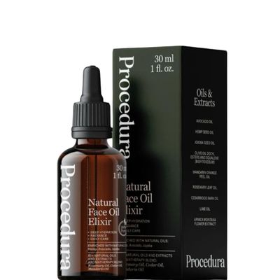 Face Oil Skin Care, Face Moisturizer for Dry &amp; Sensitive Skin- Anti Aging, 100% Pure with squalene and 10 Precious Oils, Hemp Seed Oil, Avocado Oil, Arnika Oil, Jojoba Oil-1fl oz