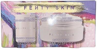 Fenty Skin Shimmer N Spice Warm Cinnamon Shimmering Lip and Body Duo