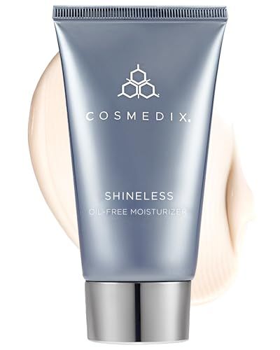 COSMEDIX Shineless Oil-Free Face Moisturizer for Women &amp; Men - Hydrating Face Cream with Vitamin B3 for Oily &amp; Blemish-Prone Skin - Daily Facial Skin Care for Firmer, Smoother &amp; Radiant Glow